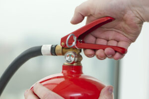 Capacitación sobre extintores de incendios <strong data-eio=