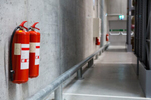 Fireline Fire Extinguisher Placement and Accessibility